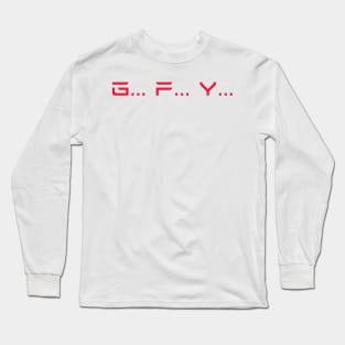 Elon Musk GFY #4 Long Sleeve T-Shirt